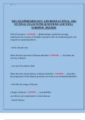 NSG 522 Epidemiology & Biostatistics Exams 1 & 2 2025 &vert; Verified Questions & Answers