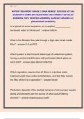WATER TREATMENT GRADE 2 EXAM NEWEST 2025&sol;2026 ACTUAL  EXAM WITH COMPLETE QUESTIONS AND CORRECT DETAILED  ANSWERS &lpar;100&percnt; VERIFIED ANSWERS&rpar; &vert;ALREADY GRADED A&plus;&vert;  &vert;&vert;PROFESSOR VERIFIED&vert;&vert;