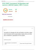 WGU D637 Assessment &vert; 44 Questions and Answers &vert; 2025&sol;26 Update &vert; 100&percnt; Correct&period;