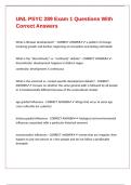UNL PSYC 289 Exam 1 Questions With Correct Answers&period;