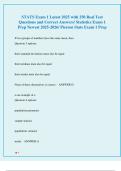 STATS Exam 1 Latest 2025 with 250 Real Test  Questions and Correct Answers&sol; Statistics Exam 1  Prep Newest 2025-2026&sol; Pierson Stats Exam 1 Prep 