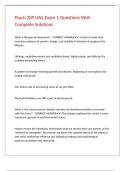 Psych 289 UNL Exam 1 Questions With Complete Solutions