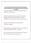 NJ Accident & Health Insurance Exams 2025&sol;2026 &ndash; Verified Questions & Answers