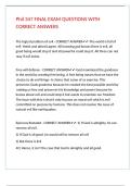 Phil 347 FINAL EXAM QUESTIONS WITH CORRECT ANSWERS&period;