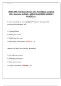 NFDN 2008 Final Exam 2025 &ndash; 300&plus; Verified Questions & Answers