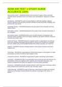 ISOM 249 TEST 1 STUDY GUIDE ACCURATE 100&percnt;
