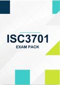 ISR3701 Exam Pack 2026