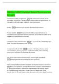 CQM for USACE Updated Actual Questions and  Answers 