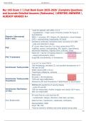 Nur 245 Exam 1 Test Bank Exam 2025-2026 Complete Questions  and Accurate Detailed Answers &lpar;Rationales&rpar; VERIFIED ANSWERS   ALREADY GRADED A&plus;