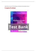 Test Banks for Pharmacology  8th &comma;9th &comma;10th &dollar;12th edition  Complete verified Guide Graded A&plus;