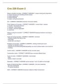 Cns 220 Exam 2 Questions & Answers Solved 100&percnt; Correct&excl;&excl;