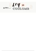 La Ley de Coulomb