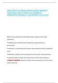 WGU D075 OA REAL EXAM GUIDE NEWEST  20252026 QUESTIONS and CORRECT  ANSWERS GRADED A&plus;&vert;ASSURED SUCCESS 