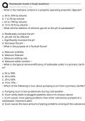 Wastewater Grade 2 Study Exam Questions and Answers 100&percnt; Pass &vert; Verified and Updated 