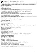 SAFe Scrum Master 5&period;0 Question & Answers 100&percnt; Solved 