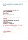 PCB3703 EXAM 2 &vert; QUESTIONS AND ANSWERS &vert; VERIFIED AND  WELL DETAILED ANSWERS &lpar;100&percnt; CORRECT&rpar; &vert; LATEST EXAM  UPDATE 