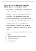NURSING ADMINISTRATOR COMPILED STUDY GUIDE 