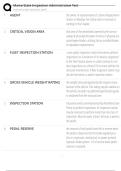 Maine State Inspection Administrative Test 2025 Study Questions and Answers