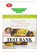&colon; 21st Century Maternity Nursing and Women&rsquo;s Health Care &ndash; Comprehensive Test Bank &lpar;Complete Verified Questions and Answers&rpar; &vert; Updated 2023&ndash;2024 PDF Study Res