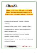 Chem 1030 &ndash; General Chemistry I &vert; 100 Solved Exam Questions on Matter&comma; Atomic Structure&comma; Quantum Theory&comma; Periodic Trends