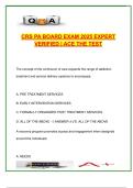 CRS PA Board Exam 2025 &vert; 30 Solved Questions on Recovery Support&comma; Ethics&comma; Addiction&comma; Peer Services &vert; Certified Recovery Specialist