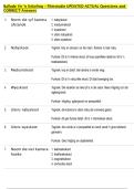Ballade vir 'n enkeling   Bundled Exam Questions WITH  CORRECT Answers