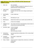 BUSA 2106 Exam 3 Perry Binder UPDATED ACTUAL Questions and  CORRECT Answers 