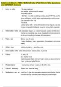 BUSA 2106 EXAM 3 PERRY BINDER GSU UPDATED ACTUAL Questions  and CORRECT Answers
