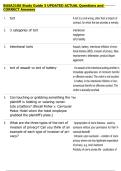 BUSA2106 Study Guide 3 UPDATED ACTUAL Questions and  CORRECT Answers