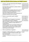 BUSA 2106 UPDATED ACTUAL Questions and CORRECT Answers 