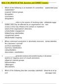 BUSA 2106 UPDATED ACTUAL Questions and CORRECT Answers