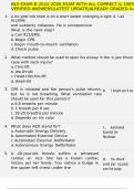 BLS EXAM B 2022-2026 EXAM WITH ALL CORRECT & 100&percnt; VERIFIED ANSWERS&vert;LATEST UPDATE&vert;ALREADY GRADED A&plus;