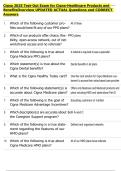 Cigna 2025 Test-Out Exam for Cigna-Healthcare Products and  Benefits Overview UPDATED ACTUAL Questions and CORRECT  Answers 