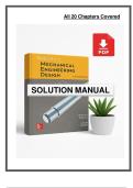 Solution Manual for Shigley&rsquo;s Mechanical Engineering Design &lpar;11th Edition&rpar; by Richard G&period; Budynas and J&period; Keith Nisbett