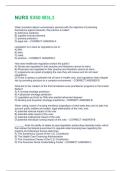 NURS 5350 M3L3 QUESTIONS & ANSWERS VERIFIED 100&percnt; CORRECT&excl;&excl;