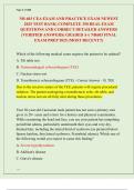 NR 603 CEA EXAM AND PRACTICE EXAM NEWEST  2025&sol; 2026 TEST BANK&vert; COMPLETE 350 REAL EXAM  QUESTIONS AND CORRECT DETAILED ANSWERS  &lpar;VERIFIED ANSWERS&rpar; GRADED A&plus;&vert; NR603 CEA FINAL  EXAM PREP &lpar;MOST RECENT&excl;&excl;&rpar;