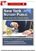 New York Notary Exam Prep &ndash; 5 Full Practice Tests & 200&plus; Questions &vert; PDF Study Guide 2025
