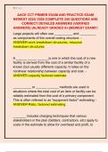 AACE CCT PRIMER EXAM AND PRACTICE EXAM  NEWEST 2025&sol; 2026 COMPLETE 250 QUESTIONS AND  CORRECT DETAILED ANSWERS &lpar;VERIFIED  ANSWERS&rpar; &vert;ALREADY GRADED A&plus;&vert;&vert;NEWEST EXAM&excl;&excl;&excl;
