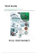 Test Bank - for Microbiology Fundamentals A Clinical Approach 3rd Edition by Marjorie Kelly Cowan&comma; All Chapters &vert; Complete Guide A&plus;