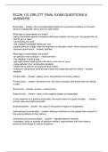 ECON 110 ZIRLOTT FINAL EXAM QUESTIONS & ANSWERS