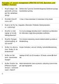 Principles of wound management UPDATED ACTUAL Questions and  CORRECT Answers