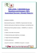 PGA Level 1 Exam 2025 &ndash; Business Planning&comma; Customer Relations&comma; Teaching&comma; Club Performance