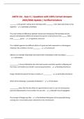 ANTH 161 - Quiz 3 &vert; Questions with 100&percnt; Correct Answers 2025&sol;2026 Update &vert; Verified Solutions