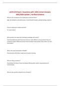 ANTH 270 Exam &vert; Questions with 100&percnt; Correct Answers 2025&sol;2026 Update &vert; Verified Solutions