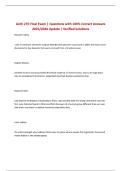 Anth 270 Final Exam &vert; Questions with 100&percnt; Correct Answers 2025&sol;2026 Update &vert; Verified Solutions