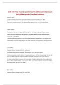 Anth 270 Final Exam &vert; Questions with 100&percnt; Correct Answers 2025&sol;2026 Update &vert; Verified Solutions