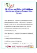 RDHAP Law & Ethics Exam 2025 &ndash; Scope of Practice&comma; Mandated Reporting&comma; Elder & Child Abuse&comma; DDS Referrals