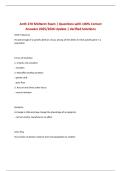 Anth 270 Midterm Exam &vert; Questions with 100&percnt; Correct Answers 2025&sol;2026 Update &vert; Verified Solutions