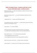 ANTH 270 Midterm Exam &vert; Questions with 100&percnt; Correct Answers 2025&sol;2026 Update &vert; Verified Solutions