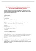 AU 61&colon; Chapter 2 Exam &vert; Questions with 100&percnt; Correct Answers 2025&sol;2026 &vert; Verified Solutions